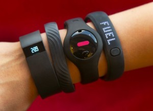 Werable devices on wrist